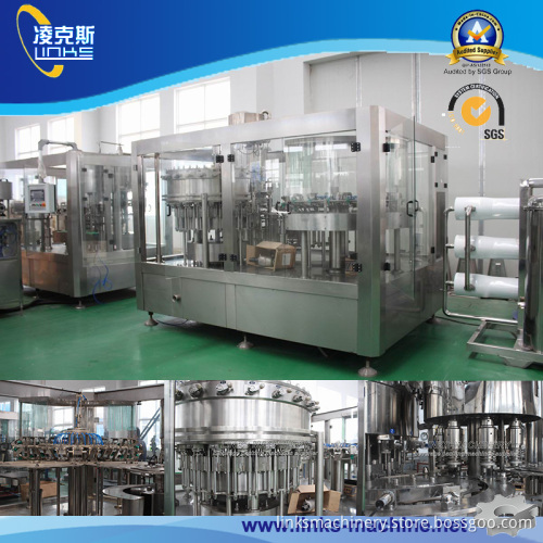 Automatic 3 in 1 Soda Liquid Filling Equipment